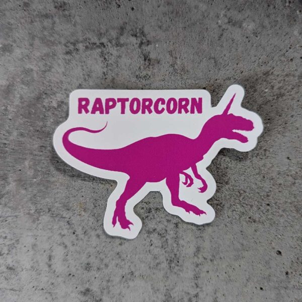 Raptorcorn sticker