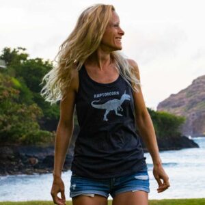 Raptorcorn woman's tank