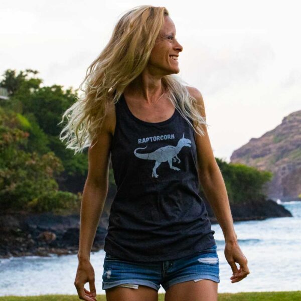 Raptorcorn woman's tank