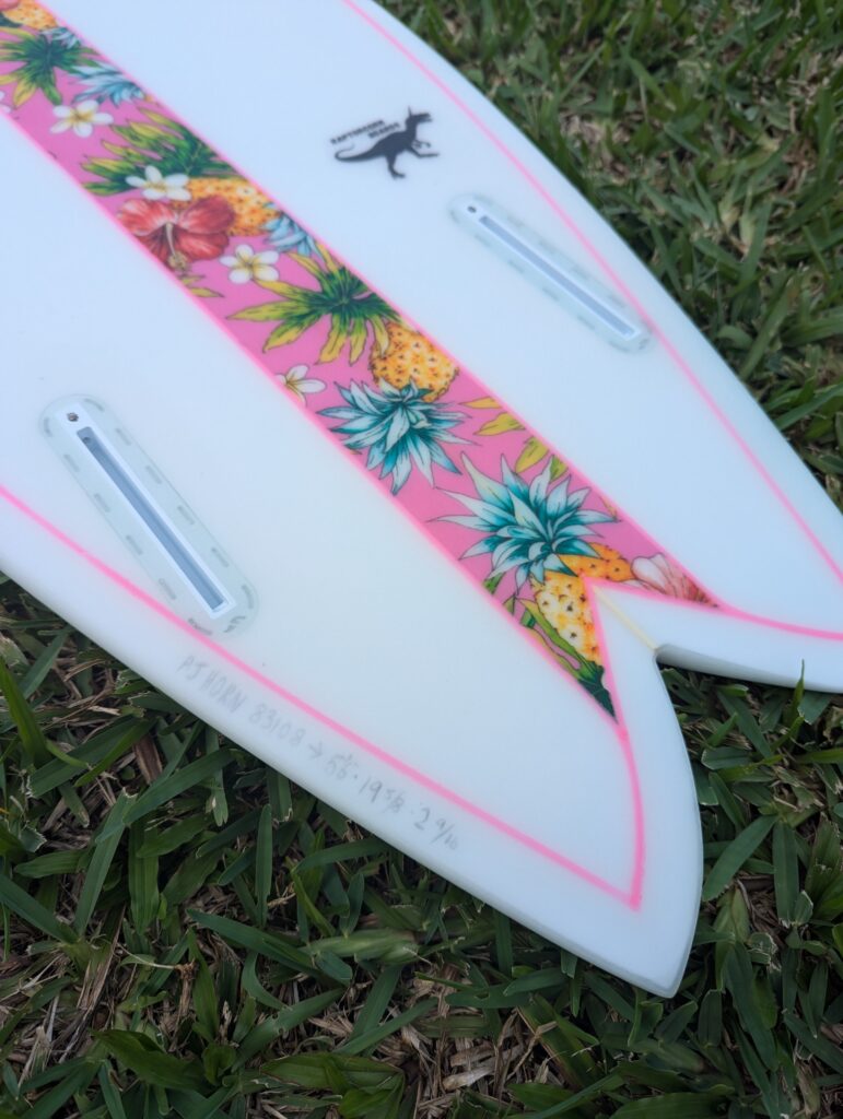 raptorcorn_surfboard_pabric_inlay_fish_surfboard